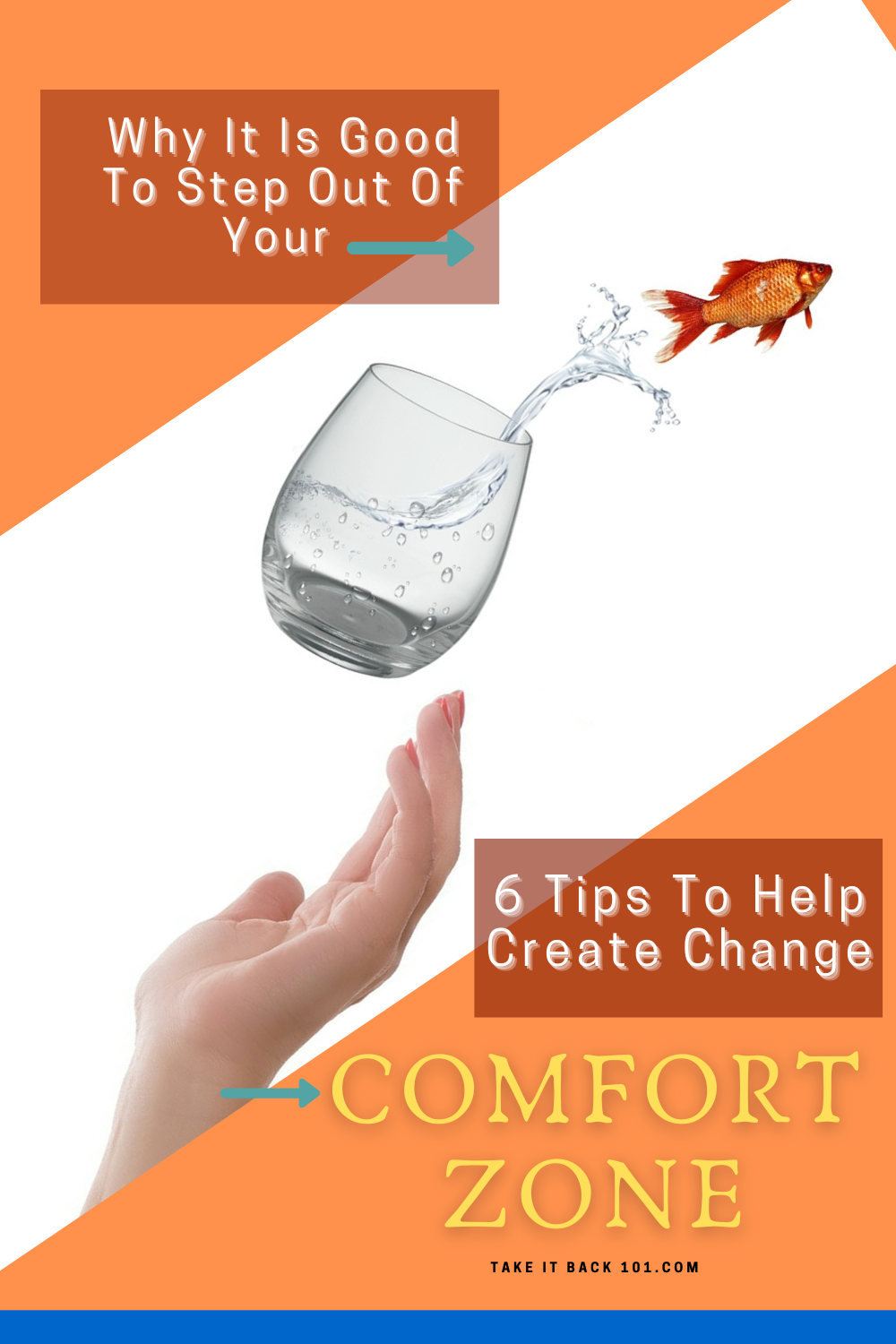 Why It Is Good To Step Out Of Your Comfort Zone - Pinterest Pin image