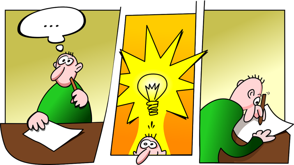 What Is A Niche Blog- image 2 on blog a cartoon on getting a idea for a niche
